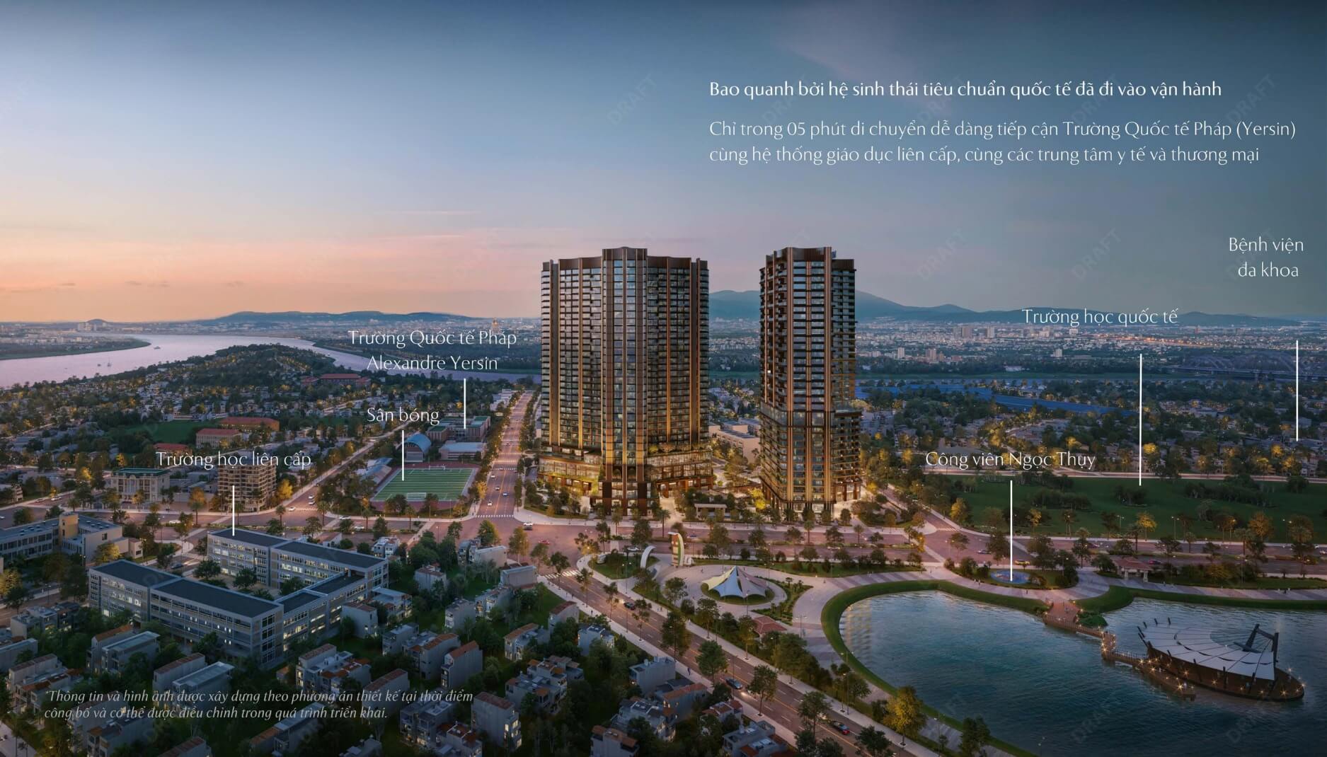 tiện ích dự án the magnolia private residences long biên