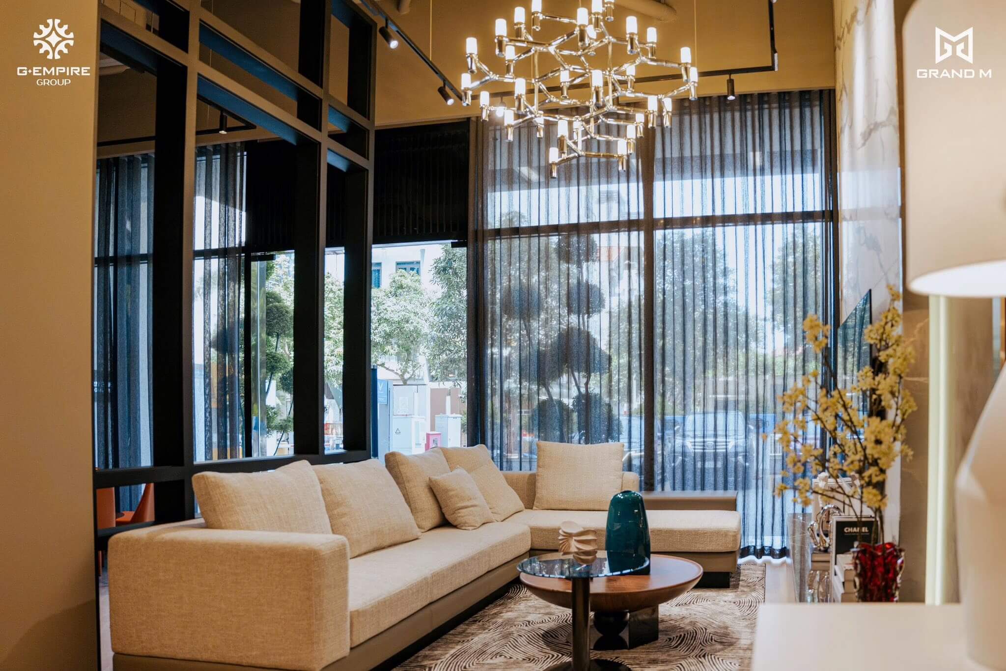 căn hộ mẫu northern emerald long biên