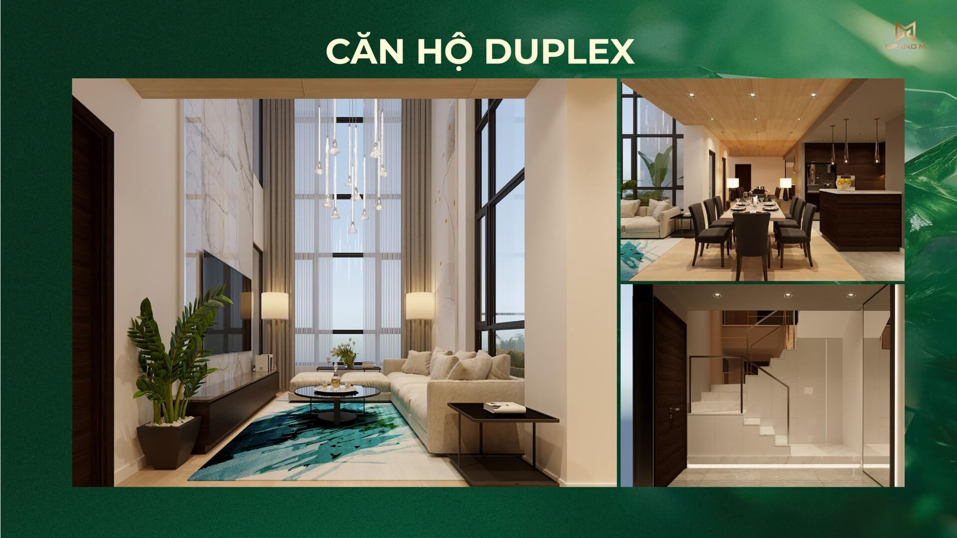 nội thất căn hộ duplex dự án northern emerald long biên