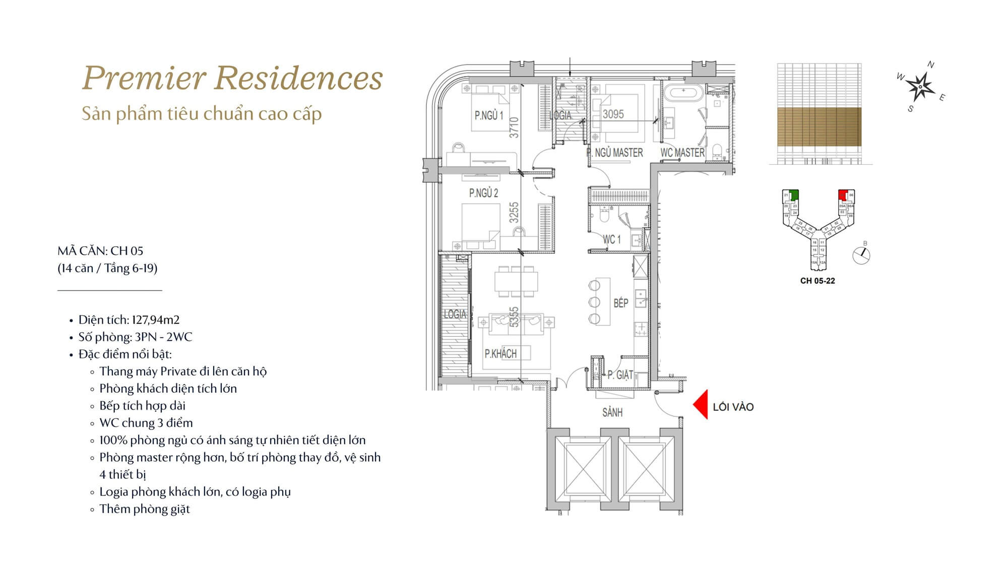 thiết kế căn hộ the magnolia private residences long biên