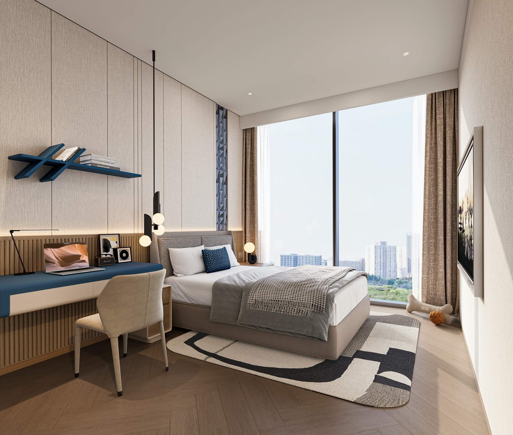 nội thất căn hộ the magnolia private residences long biên
